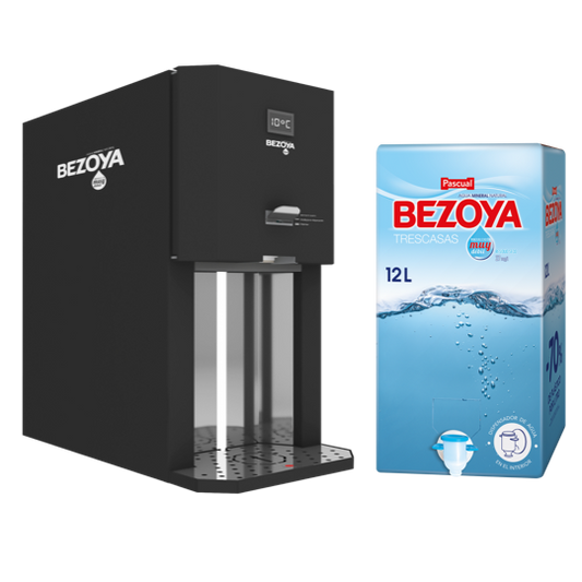 Agua Mineral Natural Bezoya 12L + Enfriador